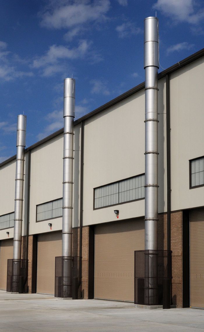 Steel Fabricated Chimney Stacks